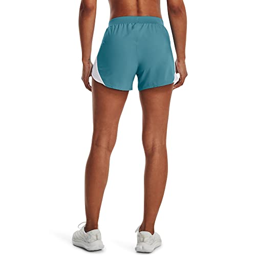 Under Armour Women's Fly by 2.0 Running Shorts (433) Glacier Blue/White/Reflective