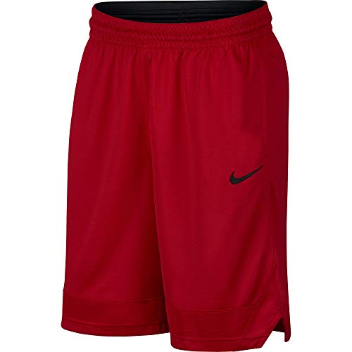 Nike Dri-FIT Icon, Men's basketball shorts, Athletic shorts with side pockets, University Red/University Red, M-T