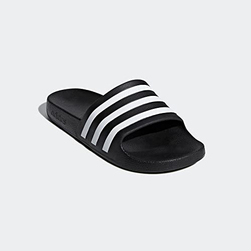 Adidas Unisex Adilette Slides Sandal Core Black & White 5 Us Men Pair of Shoes