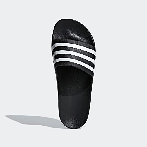 Adidas Unisex Adilette Slides Sandal Core Black & White 5 Us Men Pair of Shoes