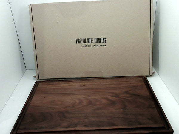 Cutting Board Color Black Walnut Wood Size 17x11 Inch