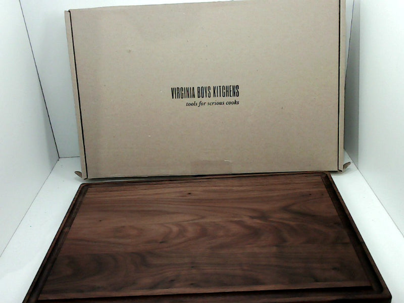 Cutting Board Color Black Walnut Wood Size 17x11 Inch