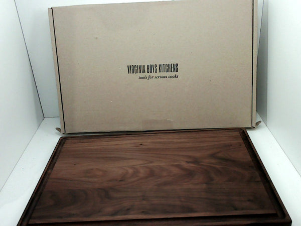 BLACK WALNUT CUTTING BOARD Color Black Walnut Wood Size 17x11 Inch