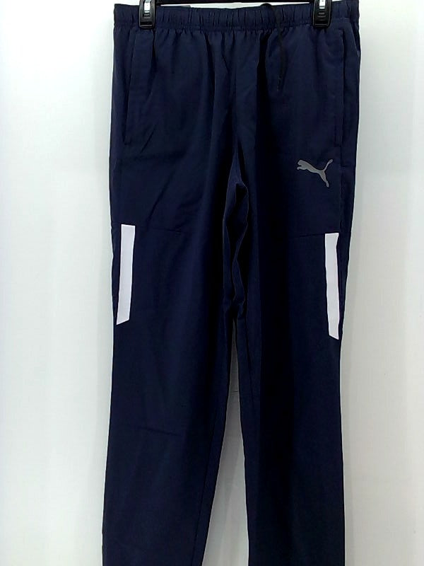 Puma Men's Navy Sideline Pants - Medium