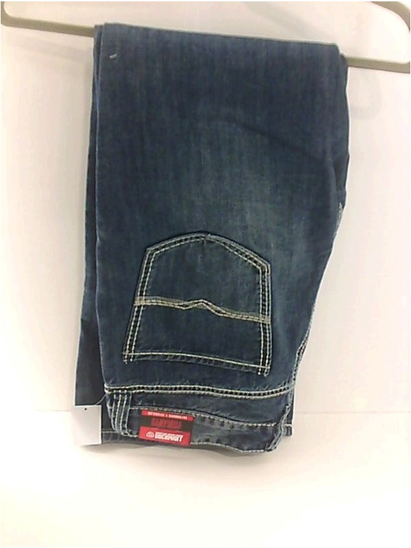 Men's Dark Wash Relaxed Fit Bootcut Jeans 32x30