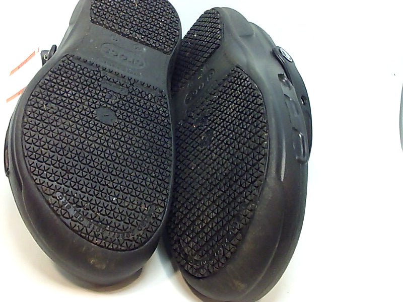 Crocs Women's Bistro Black Closed Toe Slingback Clogs - Size 11