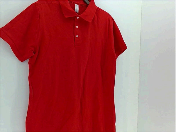 Jerzees Womens Polo Regular Short Sleeve Polo Color Bright Red Size X-Large