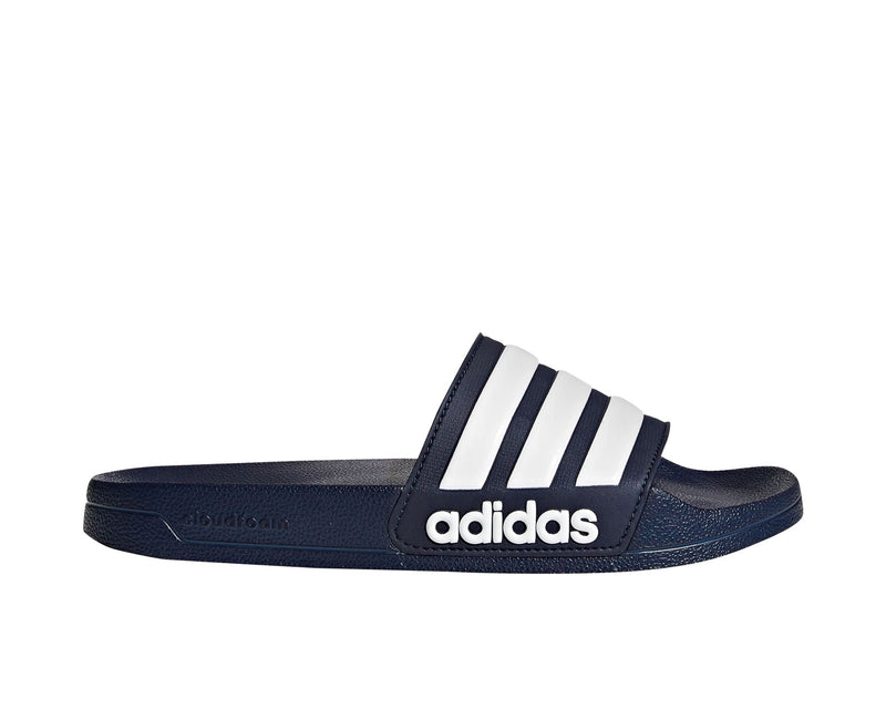 Adidas Men's Slide Sandals Blue Navy White Size 11.5