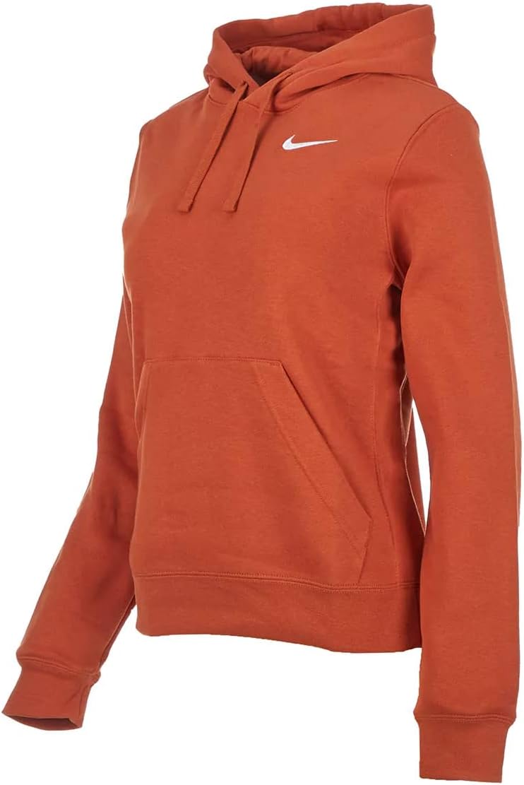 Nike Desert Orange Women's Fleece Hoodie Large