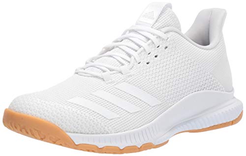 Adidas Women's Crazyflight Bounce 3 Volleyball Shoe Color White/White/Gum Size 13