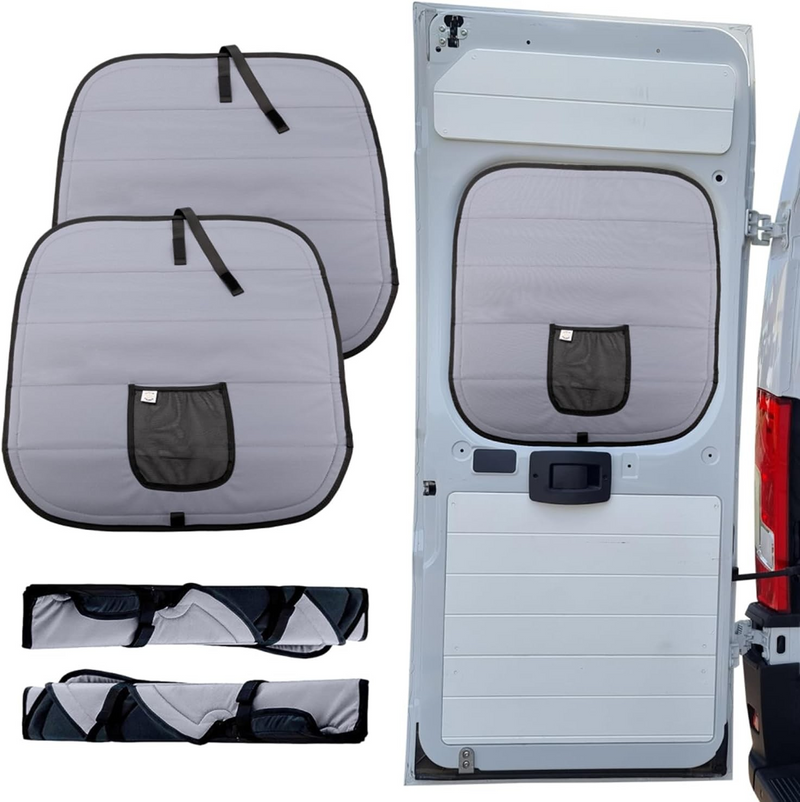 Living In A Bubble Ram Promaster  X0046uozgb Color Light Grey Size 14-Cr Back Door Grey