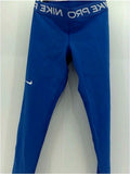 Nike Womens Pro 365 Tights Leggins Active Pant Color Royal Blue Size Medium