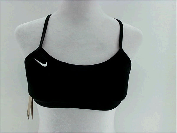 Nike Womens Essential Racerback Bra Basic Swimsuit Top Color Black Size Small