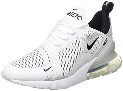 Nike Women's Air Max 270 White Black Sneakers Size 7.5 Pair of Shoes