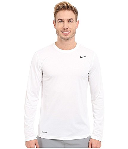 Nike Men's Dry Training Top Color White Size Large