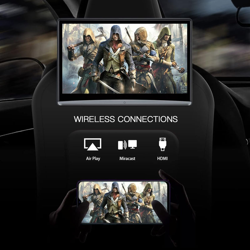 12.4 Inch Android Headrest Tv Version 10