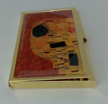 Fridolin 18172 "Klimt The Kiss" Business Card Case