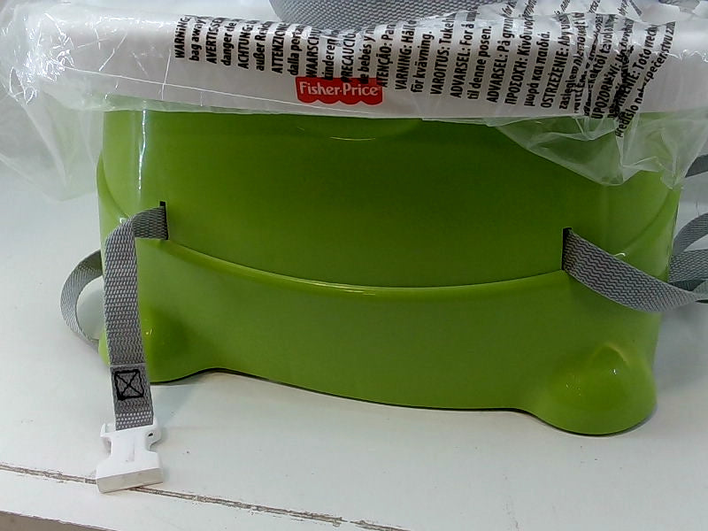 Green Booster Seat with Tray