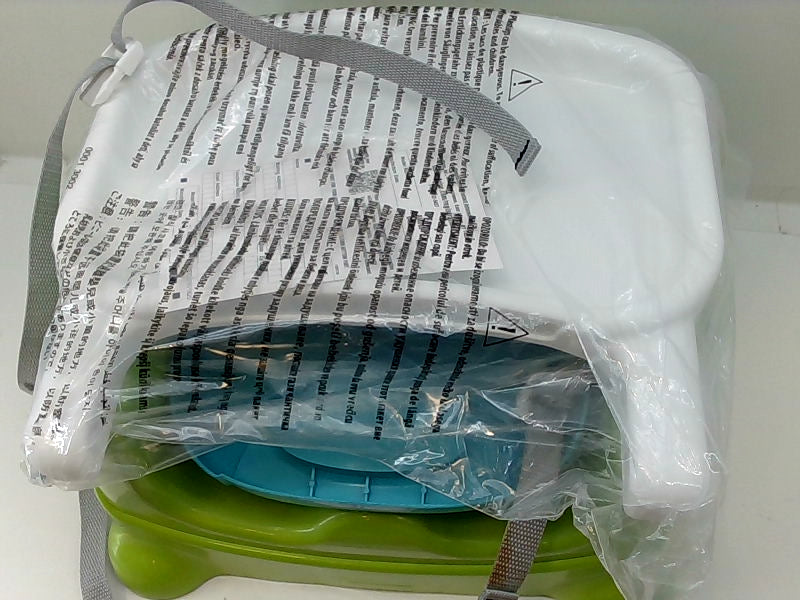 Green Booster Seat with Tray