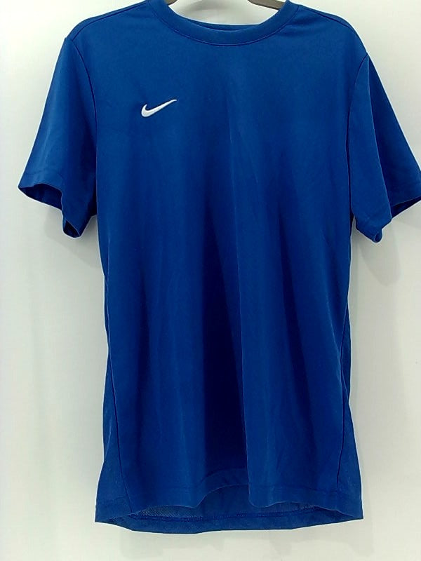 Nike Mens Park T-Shirt Relaxed Fit Short Sleeve Active Shirt Color Royal Blue Size Large