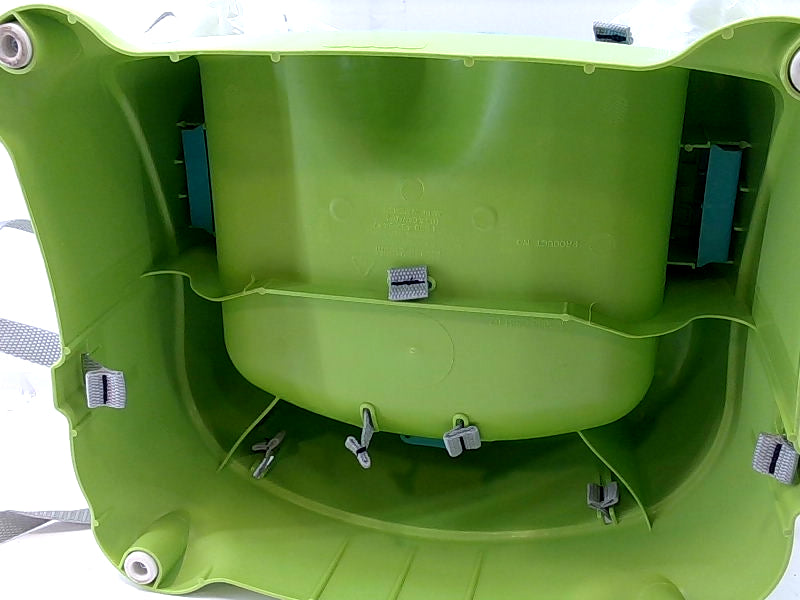Green Booster Seat with Tray