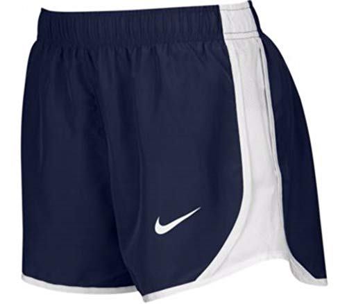 Nike Women's Navy Dry Tempo Athletic Shorts Large