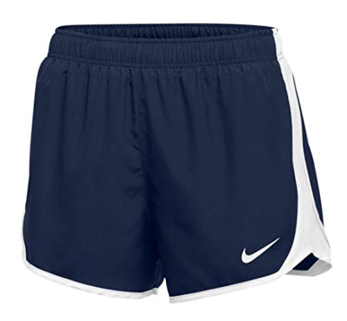 Nike Women's Navy Dry Tempo Athletic Shorts Large