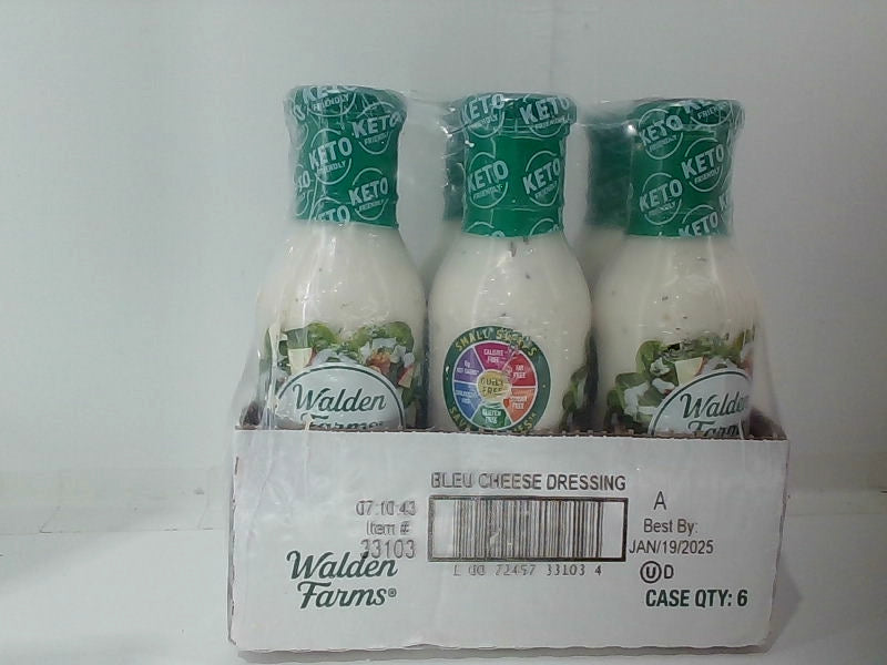 Cozy Farm Walden Farms Bleu Cheese Dressing Multicolor 6 Units