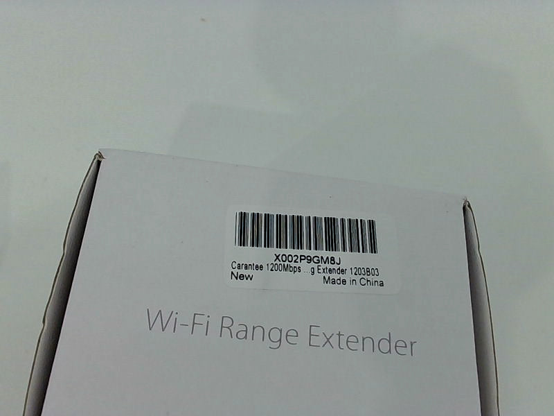 WiFi Repeater - High-Speed 1200mbps Range Extender (Black)