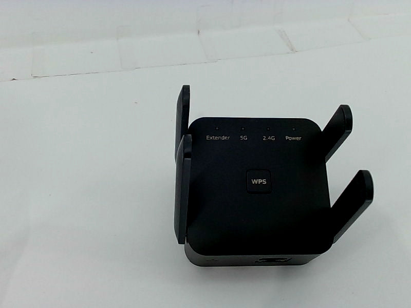 WiFi Repeater - High-Speed 1200mbps Range Extender (Black)