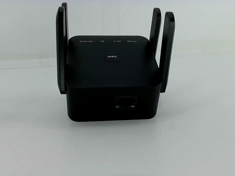 WiFi Repeater - High-Speed 1200mbps Range Extender (Black)