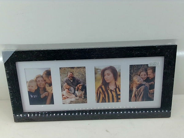 Black Wooden Collage Picture Frame for Home Decor