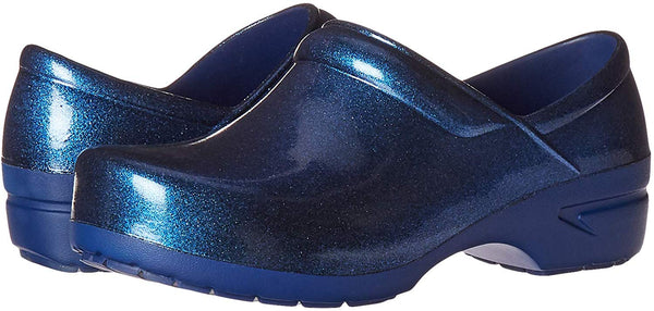 Anywear Women's SR Angel Navy Glitter Clogs Size 8 Pair Of Shoes