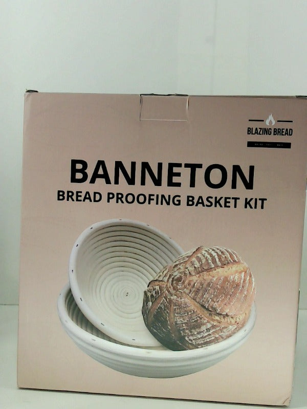 Banneton Bread Proofing Basket Kit Set of 2 for Sourdough