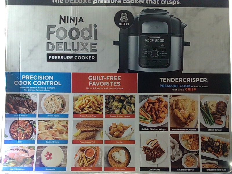 Ninja Foodi Deluxe 8-Quart Pressure Cooker & Air Fryer