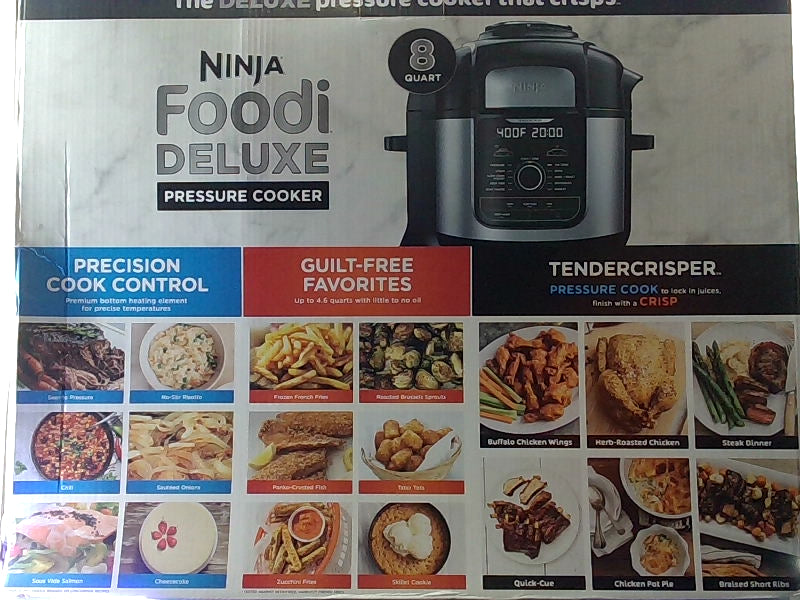 Ninja Foodi Deluxe 8-Quart Pressure Cooker & Air Fryer