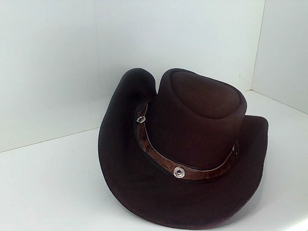 Montone Brown Leather Cowboy Color Brown