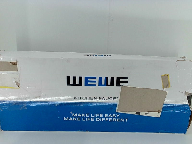 WEWE Champagne Bronze Kitchen Faucet Set