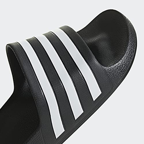 Adidas Unisex Adilette Slides Sandal Core Black & White 5 Us Men Pair of Shoes