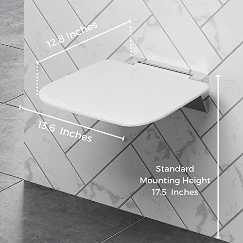 Copy of Folding Shower Seat Wall Mounted Up to 350lbs Secure