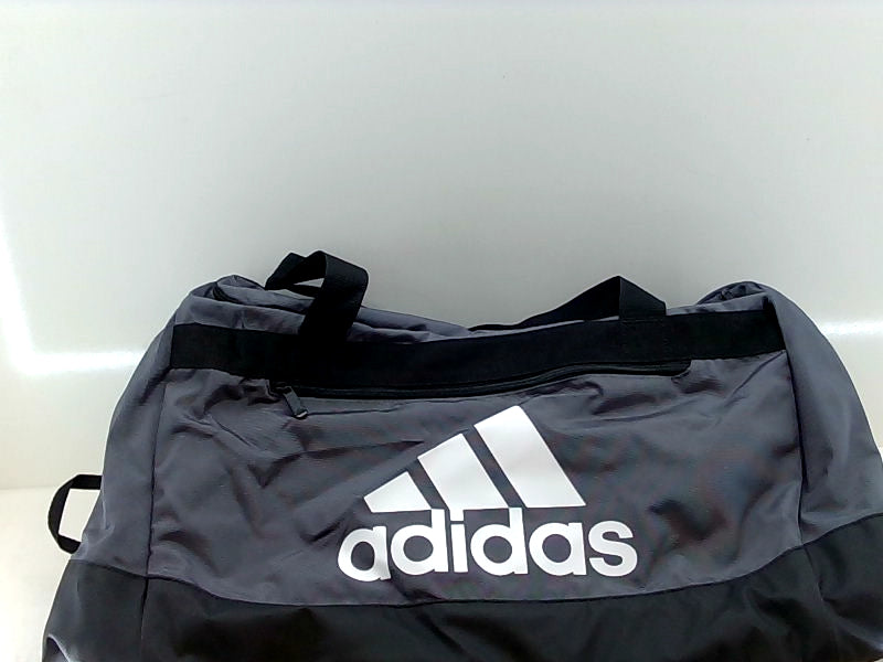 Adidas Black Gym Bag with White Logo