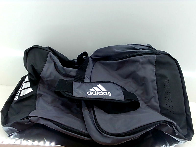 Adidas Black Gym Bag with White Logo