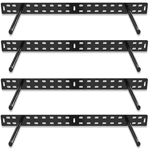 Hungsmart 4 x 22 inch Heavy Duty Floating Shelf TV Wall Shelf 6 inch rod