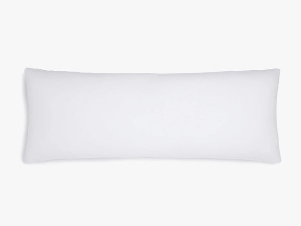 White Goose Feather and Down Body Pillow Size 20 Inches x 54 Inches