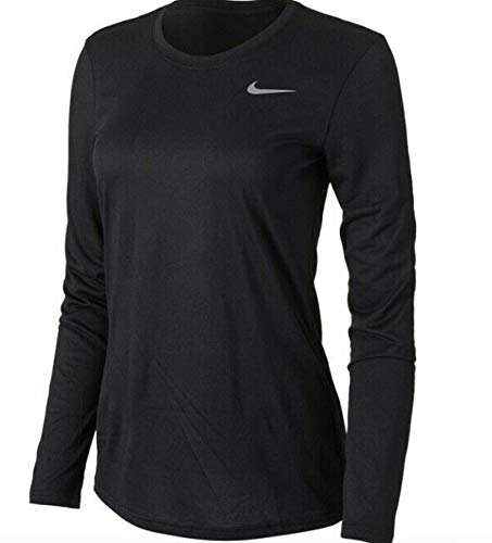 Nike Women's Longsleeve Legend T-Shirts Small Black