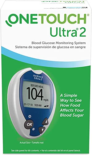 One Touch Ultra 2 Blood Monitoring System Complete Kit Strips Not Included