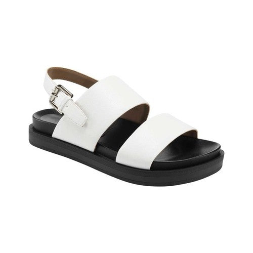Aerosoles Women's Leggenda Casual Sandals Women's Shoes Color white Size 9M