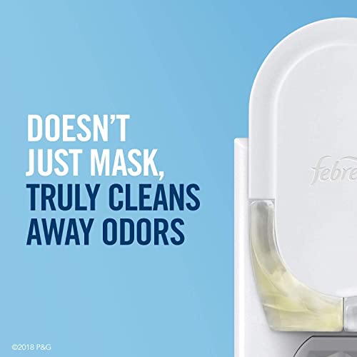 Febreze Plug in Air Freshener Scented Oil Warmer 1 Count 4 Pack Oil Not Included