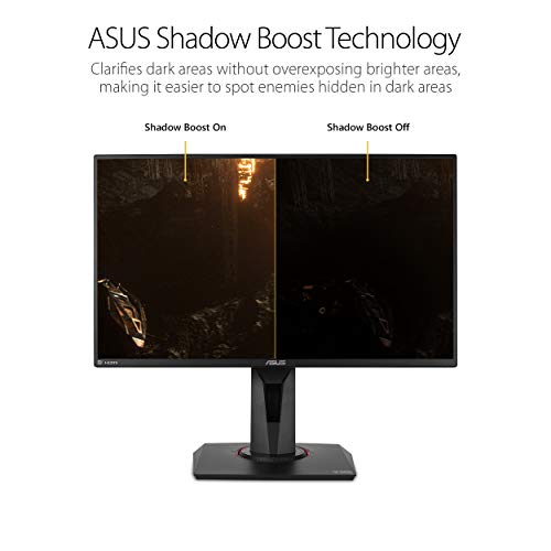 Asus Tuf 25 Inch 1080p Monitor Vg259q Full Hd Ips 144hz 1ms G Sync Adjustable