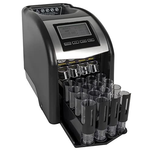 Royal Sovereign Electric Coin Sorter 4 Row Antijam Technology Black